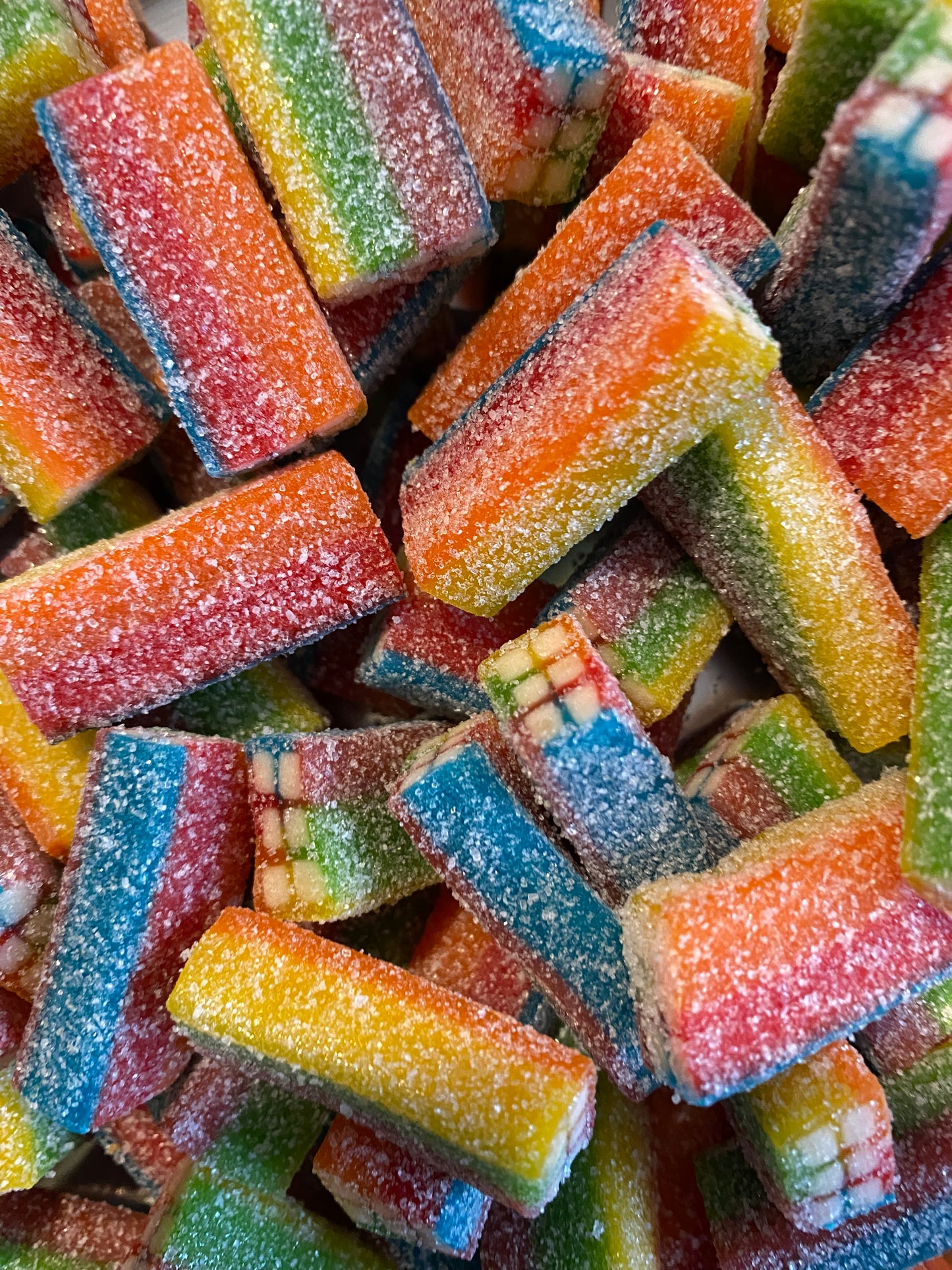 Bricks - Rainbow Liquourice