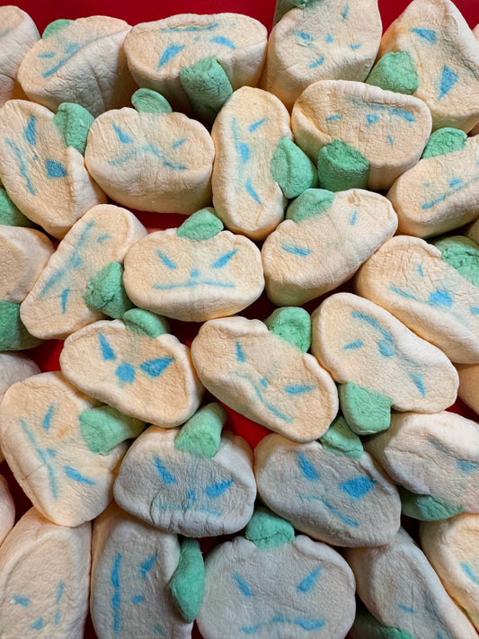 Grumpy Pumpkin Marshmallows