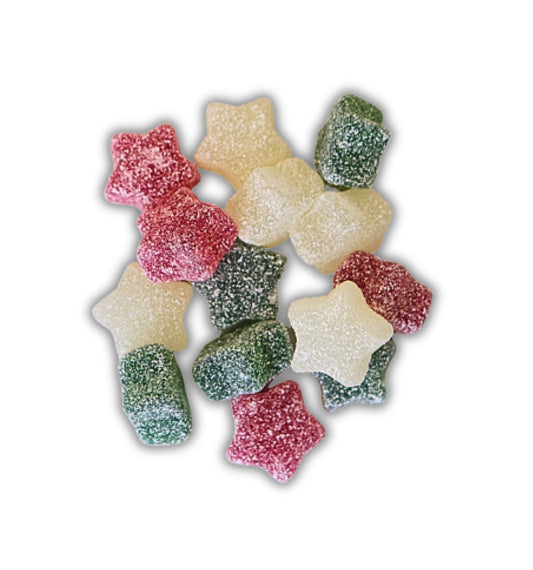 Fizzy Christmas Stars