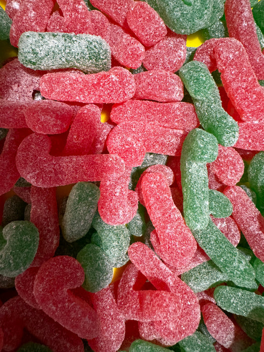 Sugared Candy Canes