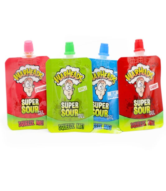 Warheads Super Sour Squeeze Me Gel