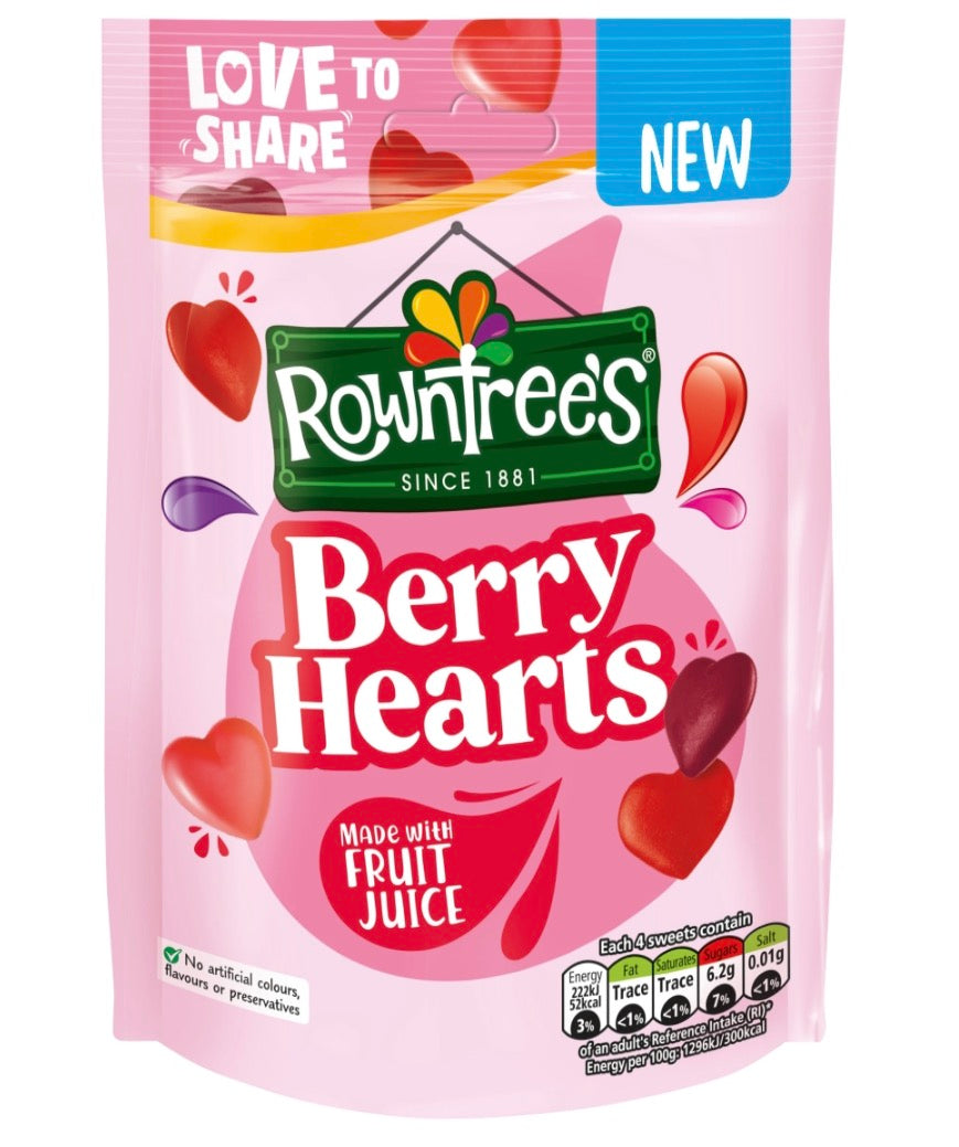 Rowntrees Berry Hearts