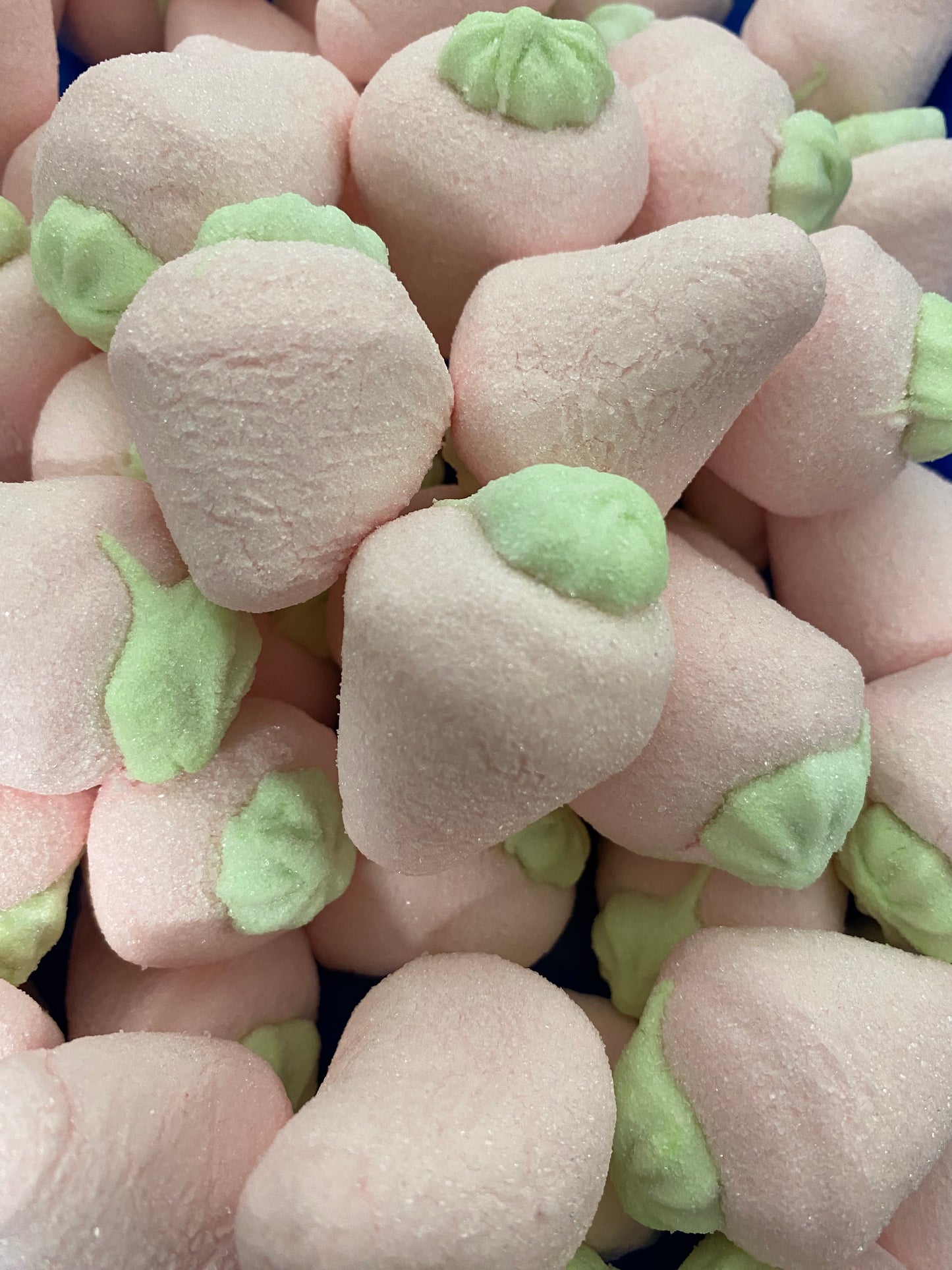 Jelly filled Strawberry Marshmallows